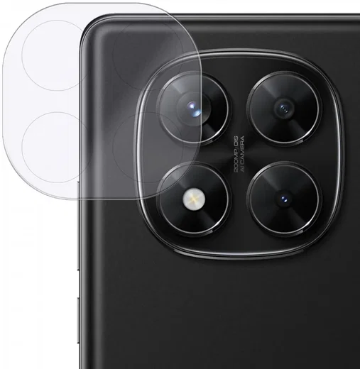 Rosso Xiaomi Poco X7 / Redmi Note 14 Pro 5G Camera Lens Protector Transparant afbeelding 1
