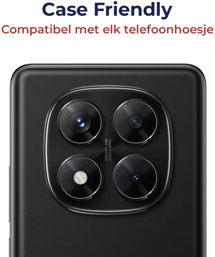 Rosso Xiaomi Poco X7 / Redmi Note 14 Pro 5G Camera Lens Protector Transparant afbeelding 4