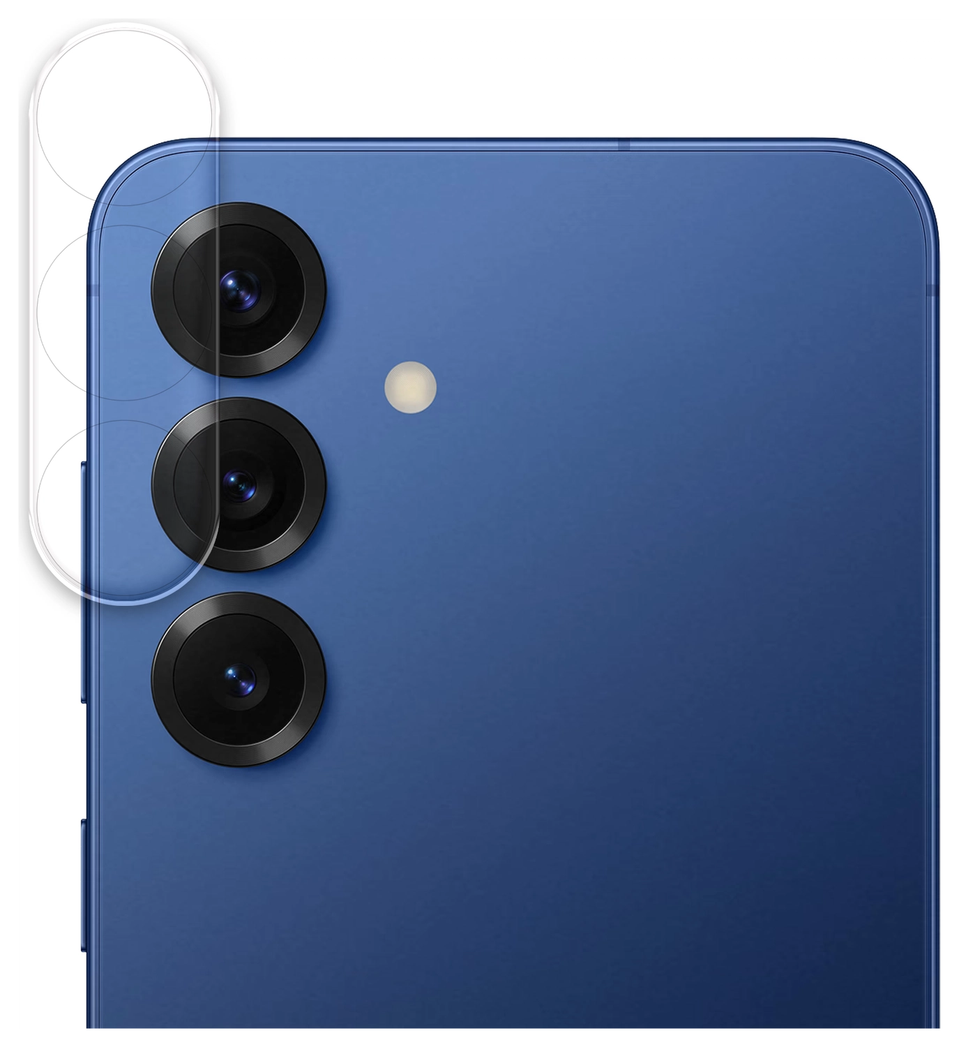 Rosso Samsung Galaxy S25 Camera Lens Protector Transparant afbeelding 1