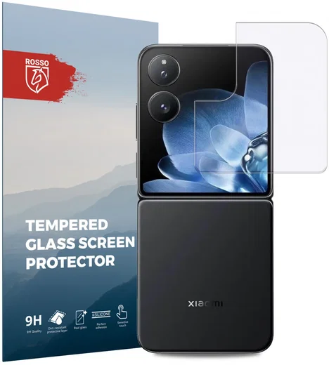 Rosso Xiaomi Mix Flip 9H Tempered Glass Screen Protector afbeelding 1