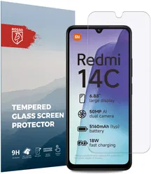 Rosso Xiaomi Redmi 14C 9H Tempered Glass Screen Protector afbeelding