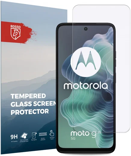 Rosso Motorola Moto G35 9H Tempered Glass Screen Protector afbeelding 1