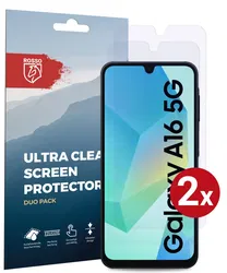 Rosso Samsung Galaxy A16 Screen Protector Case Friendly Folie Duo Pack afbeelding