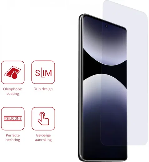 Rosso Xiaomi Poco X7 / Redmi Note 14 Pro 5G Screen Protector Folie Duo Pack afbeelding 2