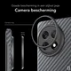 NEKIT Fiber OnePlus 13 Hoesje MagSafe Kevlar Back Cover Dun Zwart afbeelding 4