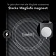 NEKIT Fiber OnePlus 13 Hoesje MagSafe Kevlar Back Cover Dun Zwart afbeelding 6