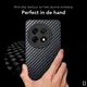 NEKIT Fiber OnePlus 13 Hoesje MagSafe Kevlar Back Cover Dun Zwart afbeelding 7