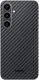 NEKIT Fiber Samsung Galaxy S25 Hoesje MagSafe / Qi2 Kevlar Back Cover Dun Zwart afbeelding 14