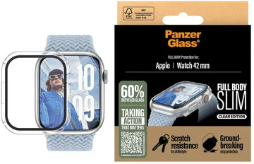 PanzerGlass Full Body - Apple Watch 11 / 10 42MM Screen Protector - Transparant