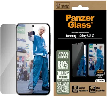 PanzerGlass Ultra-Wide Samsung Galaxy A56 Privacy Glass EasyAligner