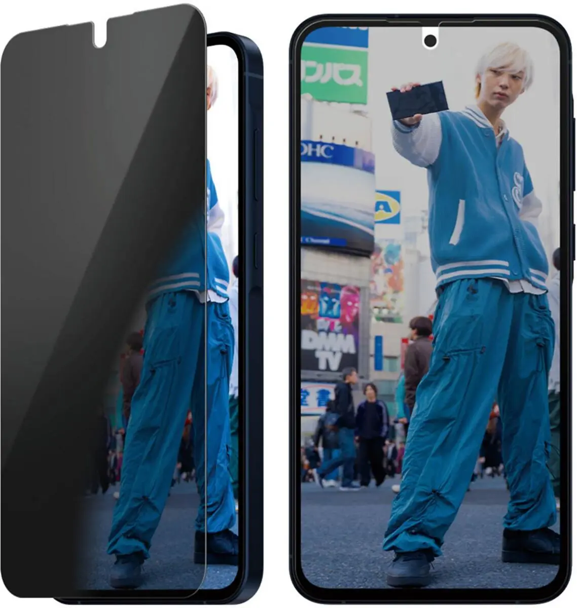 PanzerGlass Ultra-Wide Samsung Galaxy A56 Privacy Glass EasyAligner afbeelding 2