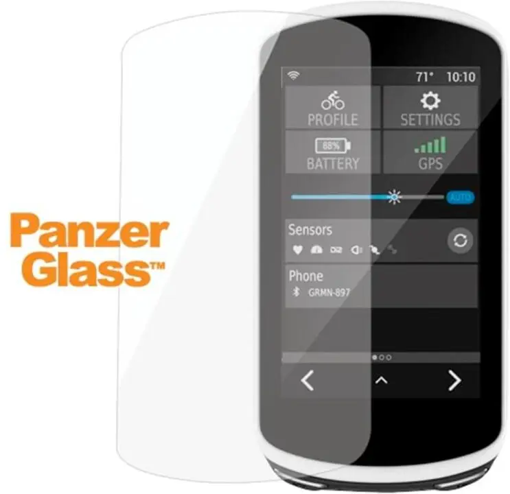 PanzerGlass Garmin Edge 1030 Plus 1040  Anti-Glare Screen Protector Glass afbeelding 2