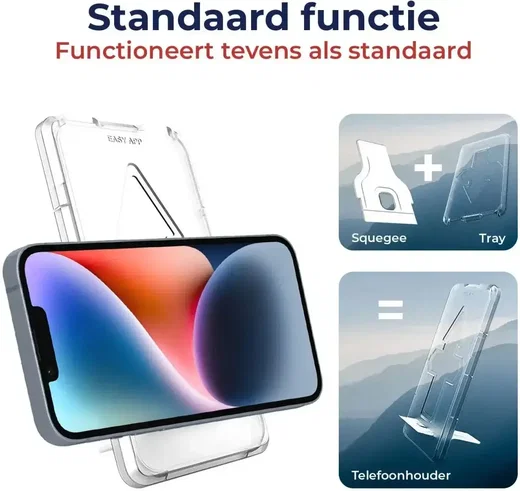 Rosso Apple iPhone 11 Privacy Glass Screen Protector met Installatietray afbeelding 3