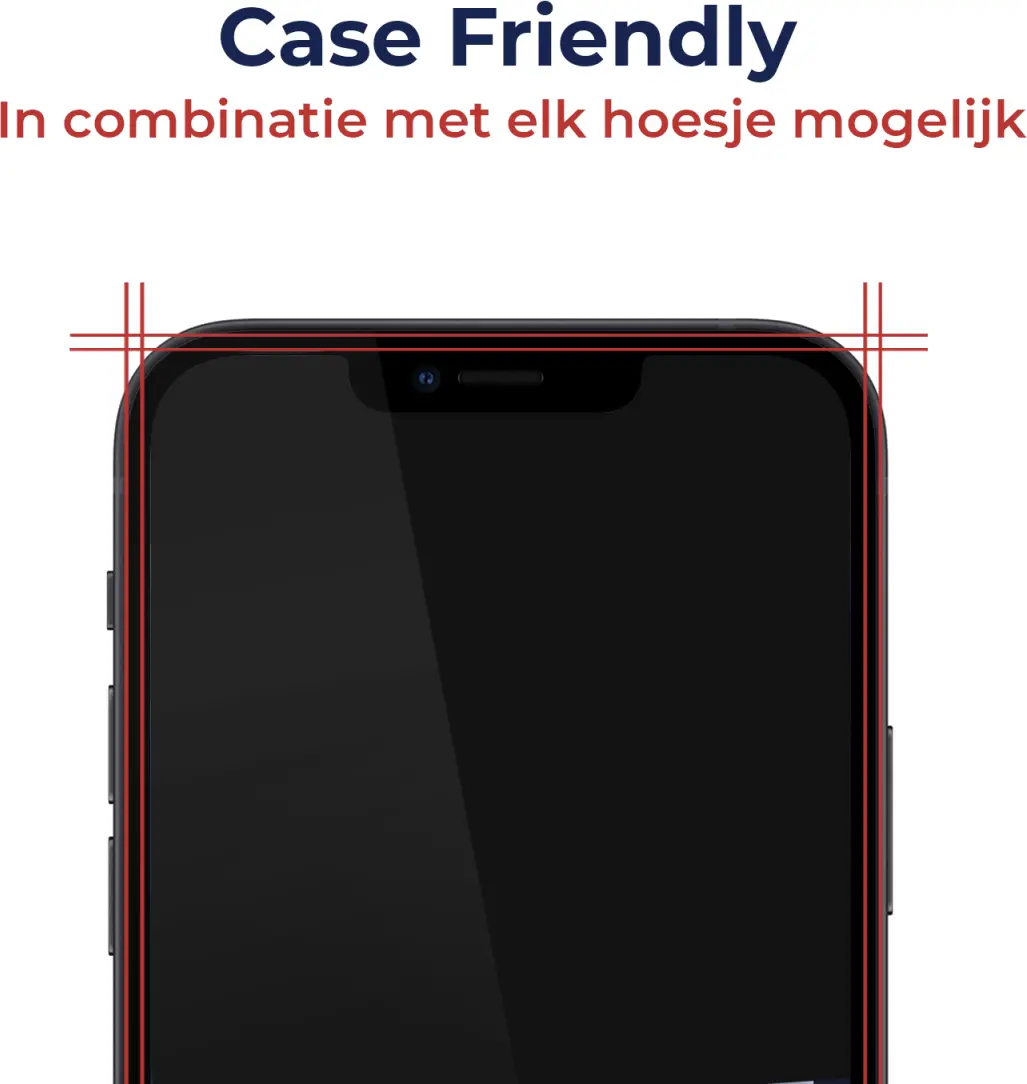Rosso iPhone 11 Pro Max Privacy Glass Screen Protector met Installatietray afbeelding 3