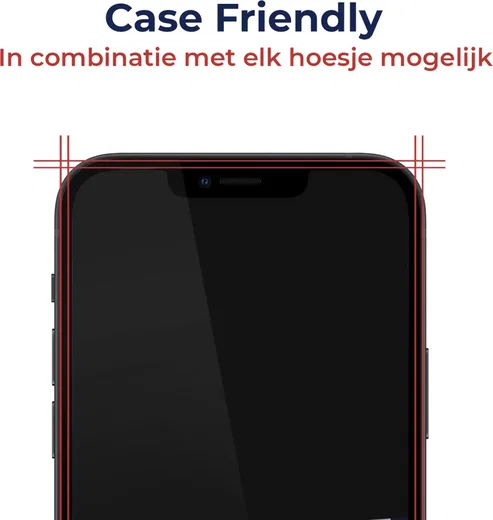 Rosso iPhone 11 Pro Max Privacy Glass Screen Protector met Installatietray afbeelding 3