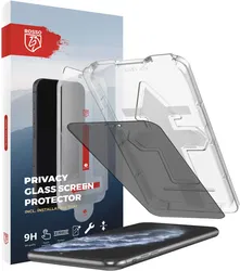 Rosso iPhone 11 Pro Max Privacy Glass Screen Protector met Installatietray afbeelding