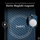 NEKIT Fiber Apple iPhone 16 Plus Hoesje MagSafe Kevlar Back Cover Dun Blauw afbeelding 6