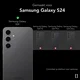NEKIT Fiber Samsung Galaxy S24 Hoesje MagSafe Kevlar Back Cover Dun Blauw afbeelding 3