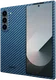 NEKIT Fiber Samsung Galaxy Z Fold 6 Hoesje MagSafe Kevlar Back Cover Dun Blauw afbeelding 10