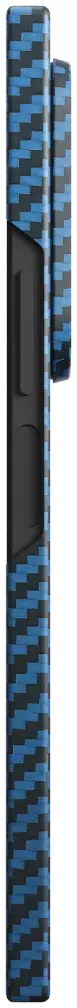 NEKIT Fiber Samsung Galaxy Z Fold 6 Hoesje MagSafe Kevlar Back Cover Dun Blauw afbeelding 12