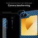 NEKIT Fiber Samsung Galaxy Z Flip 6 Hoesje MagSafe Kevlar Back Cover Dun Blauw afbeelding 3