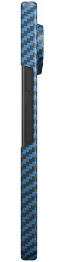 NEKIT Fiber Google Pixel 9 Pro XL Hoesje MagSafe Kevlar Back Cover Dun Blauw afbeelding 17