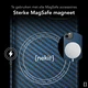 NEKIT Fiber Apple iPhone 12 / 12 Pro Hoesje MagSafe Kevlar Back Cover Dun Blauw afbeelding 6