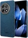 NEKIT Fiber OnePlus 13 Hoesje MagSafe Kevlar Back Cover Dun Blauw afbeelding 2