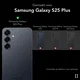 NEKIT Fiber Samsung Galaxy S25 Plus Hoesje MagSafe / Qi2 Kevlar Back Cover Blauw afbeelding 3