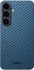 NEKIT Fiber Samsung Galaxy S25 Plus Hoesje MagSafe / Qi2 Kevlar Back Cover Blauw afbeelding 11