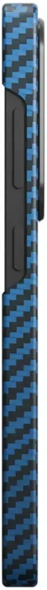NEKIT Fiber Samsung Galaxy S25 Plus Hoesje MagSafe / Qi2 Kevlar Back Cover Blauw afbeelding 14