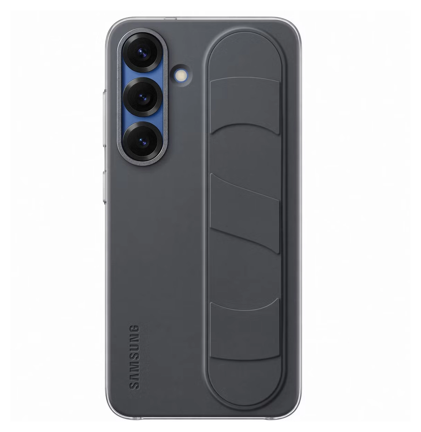 Origineel Samsung Galaxy S25 Hoesje Standing Grip Case Zwart afbeelding 1