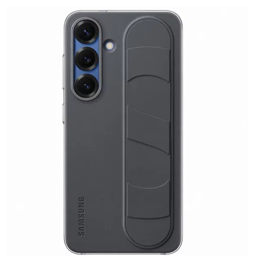 Origineel Samsung Galaxy S25 Hoesje Standing Grip Case Zwart afbeelding 1