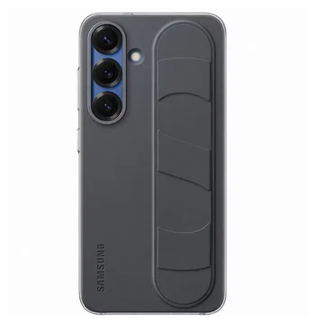 Origineel Samsung Galaxy S25 Hoesje Standing Grip Case Zwart