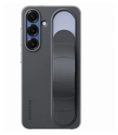 Origineel Samsung Galaxy S25 Hoesje Standing Grip Case Zwart afbeelding 4