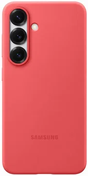 Origineel Samsung Galaxy S25 Hoesje Silicone Case Back Cover Rood