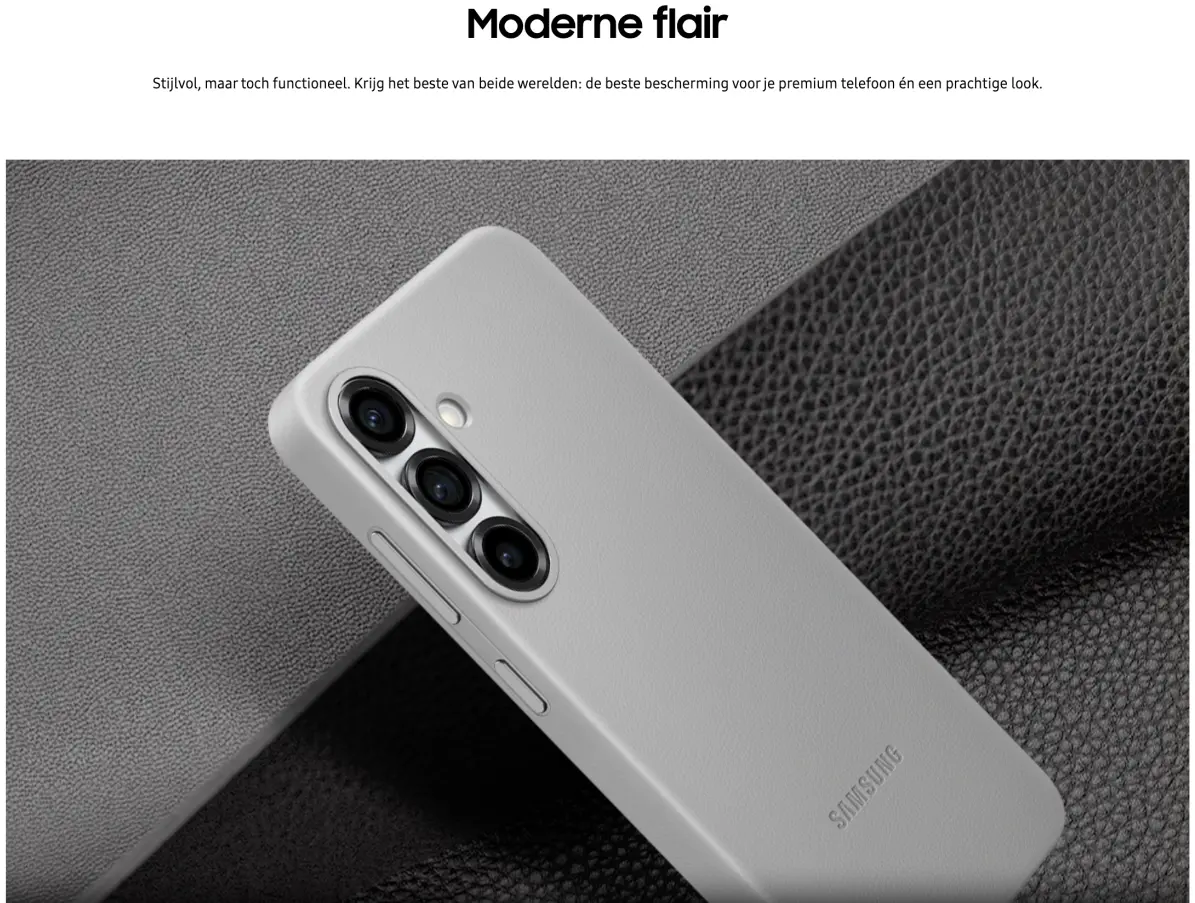Origineel Samsung Galaxy S25 Hoesje KindSuit Case Grijs afbeelding 4