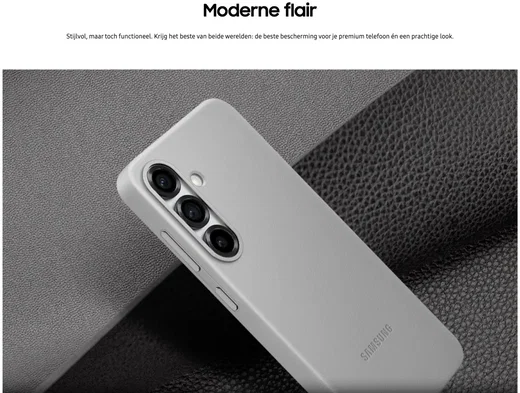 Origineel Samsung Galaxy S25 Hoesje KindSuit Case Grijs afbeelding 4