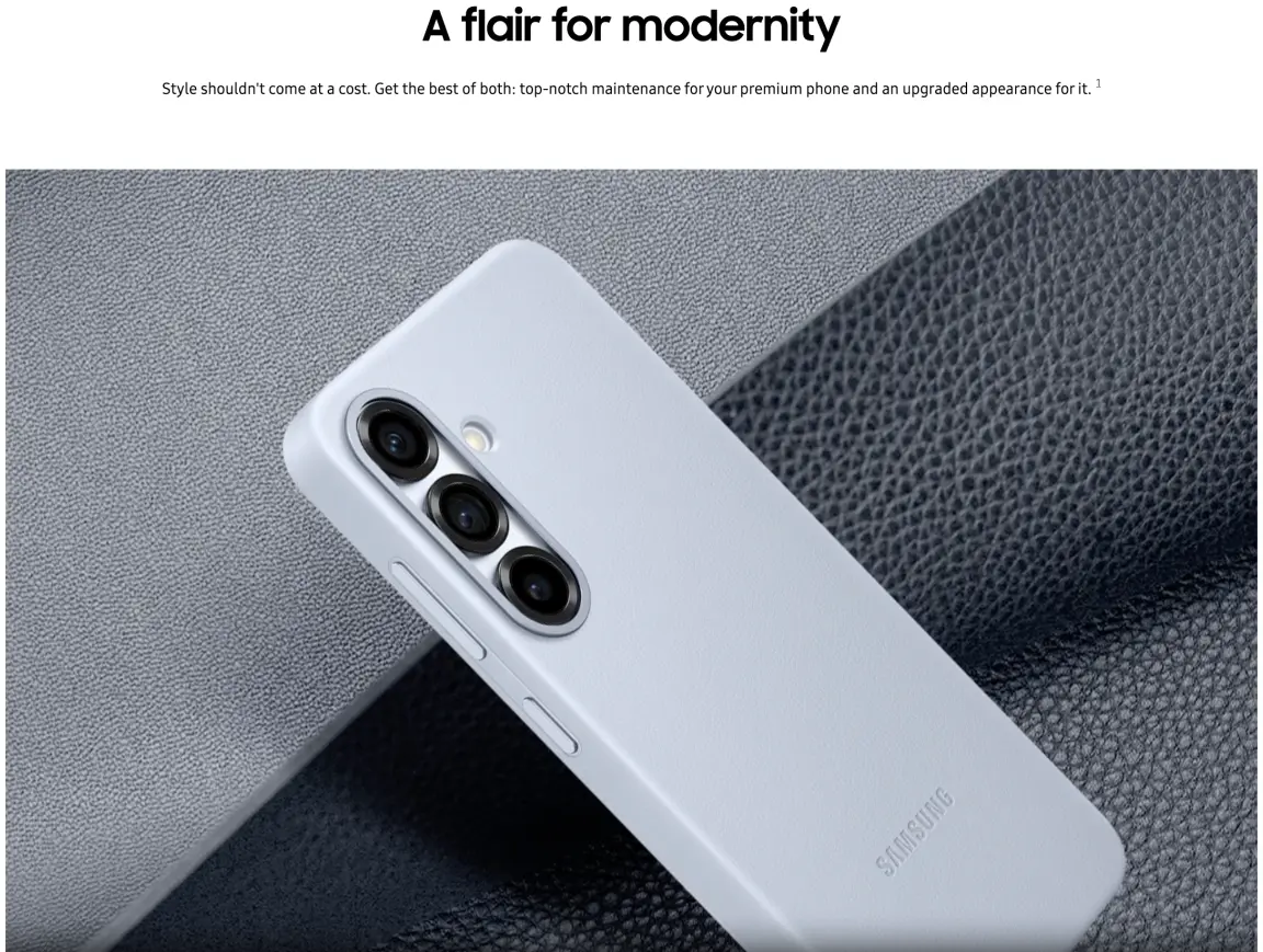 Origineel Samsung Galaxy S25 Hoesje KindSuit Case Light Blue afbeelding 3