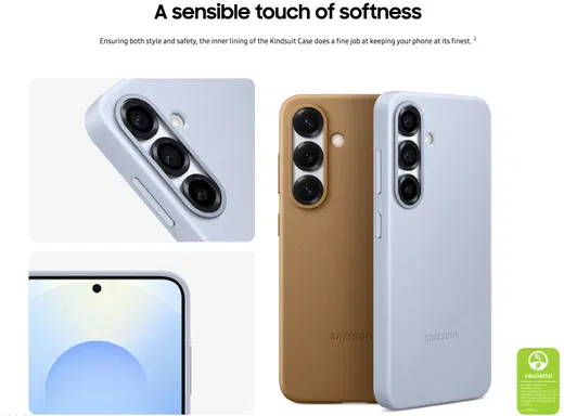 Origineel Samsung Galaxy S25 Hoesje KindSuit Case Light Blue afbeelding 4