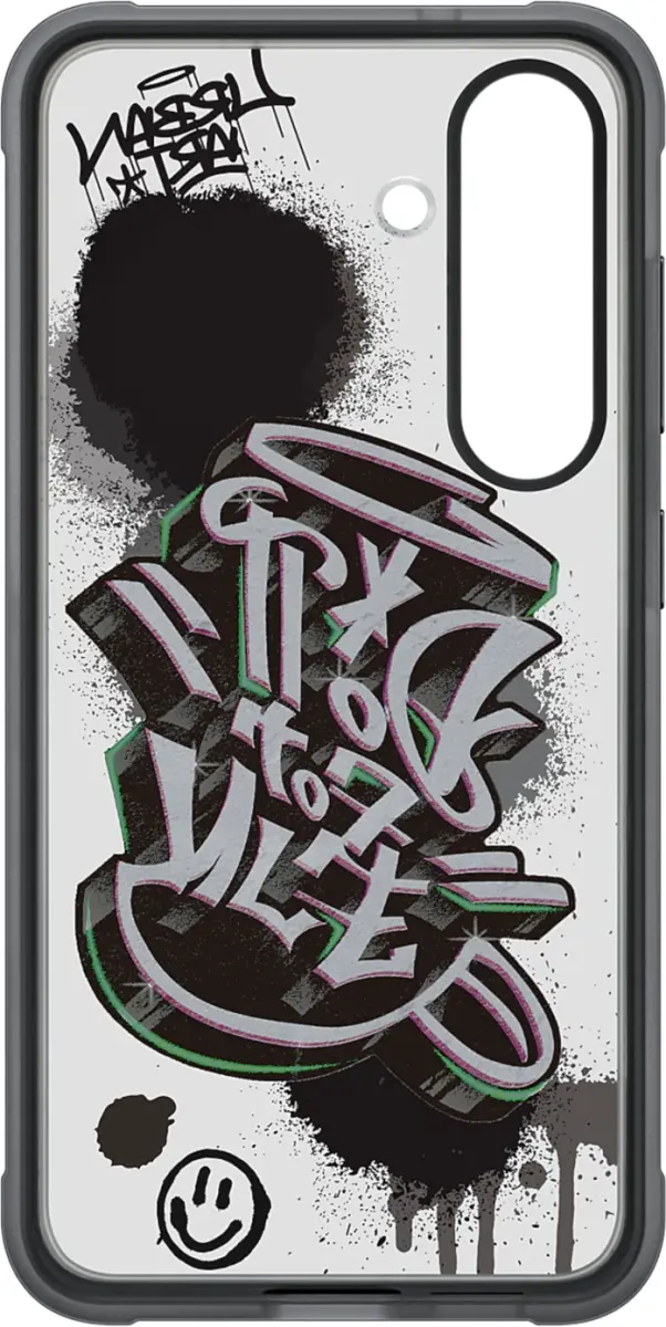 Origineel Samsung Galaxy S25 Hoesje Rugged FlipSuit Case Transparant Zwart afbeelding 10