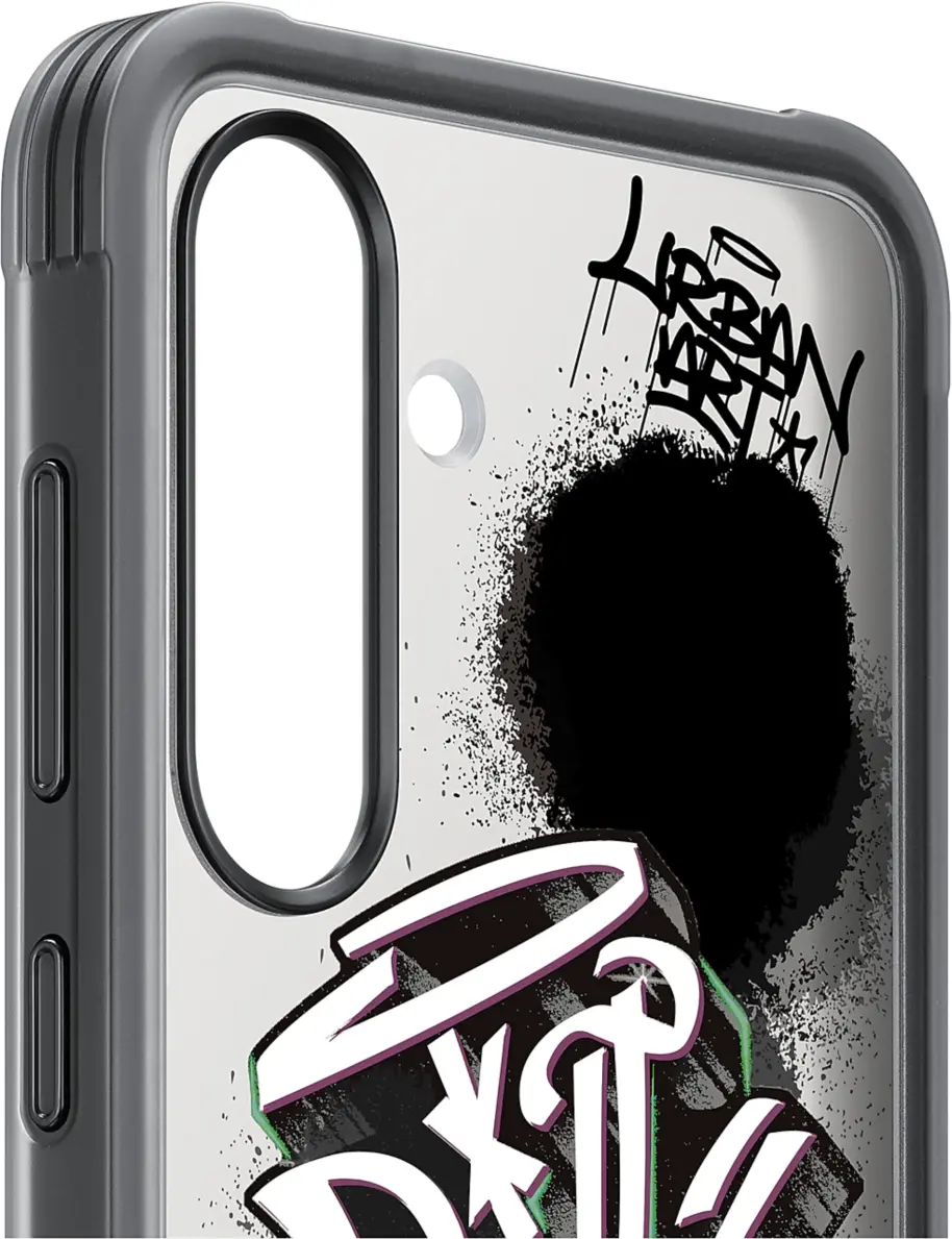 Origineel Samsung Galaxy S25 Hoesje Rugged FlipSuit Case Transparant Zwart afbeelding 11