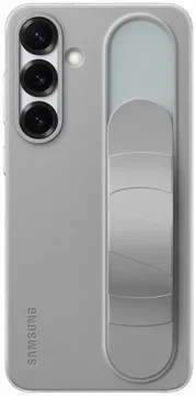 Origineel Samsung Galaxy S25 Plus Hoesje Standing Grip Case Grijs