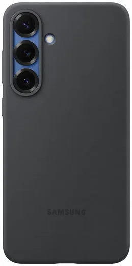 Origineel Samsung Galaxy S25 Plus Hoesje Silicone Case Back Cover Zwart afbeelding 1