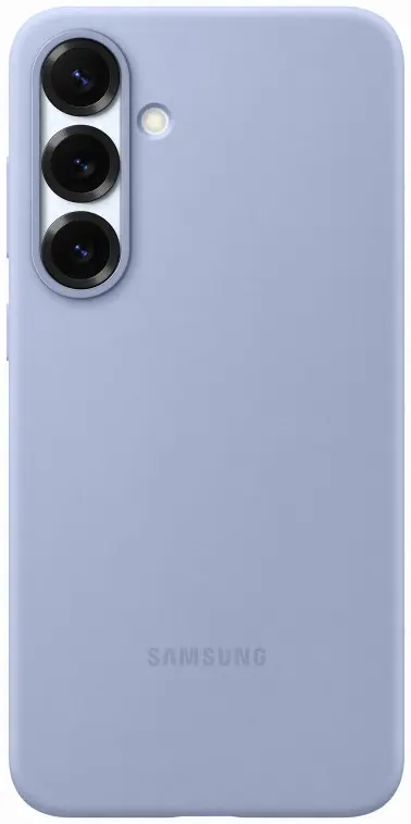 Origineel Samsung Galaxy S25 Plus Hoesje Silicone Case Back Cover Lichtblauw afbeelding 1