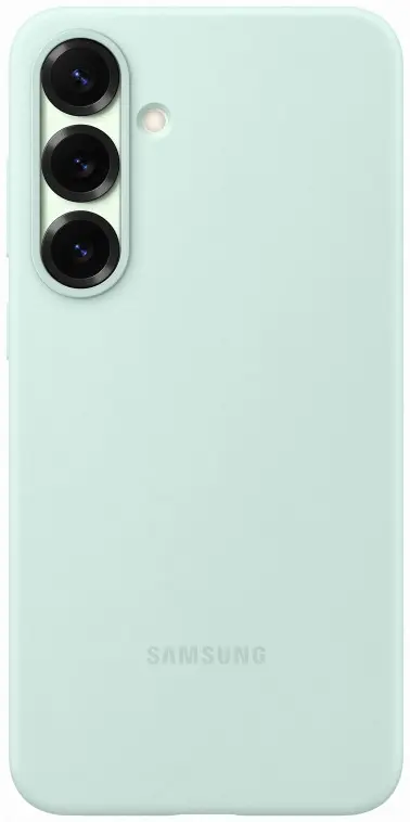 Origineel Samsung Galaxy S25 Plus Hoesje Silicone Case Back Cover Mint afbeelding 1