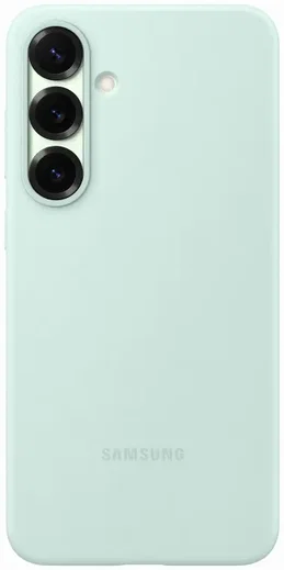 Origineel Samsung Galaxy S25 Plus Hoesje Silicone Case Back Cover Mint afbeelding 1