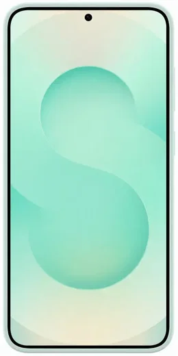 Origineel Samsung Galaxy S25 Plus Hoesje Silicone Case Back Cover Mint afbeelding 3