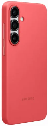Origineel Samsung Galaxy S25 Plus Hoesje Silicone Case Back Cover Rood afbeelding 2