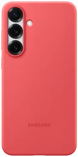 Origineel Samsung Galaxy S25 Plus Hoesje Silicone Case Back Cover Rood afbeelding 1